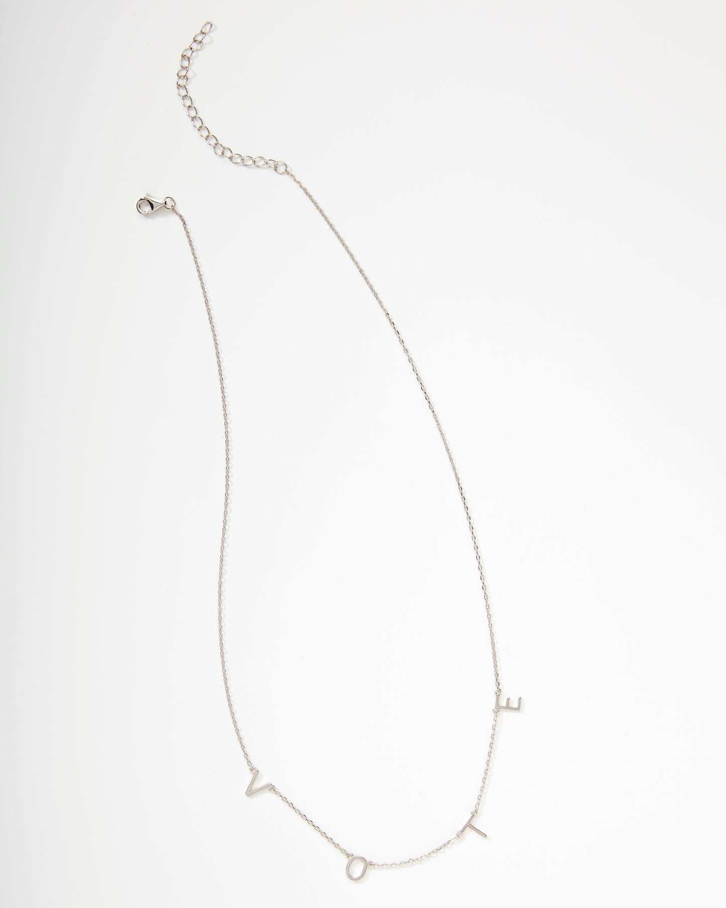 VOTE Necklace (Sterling Silver)