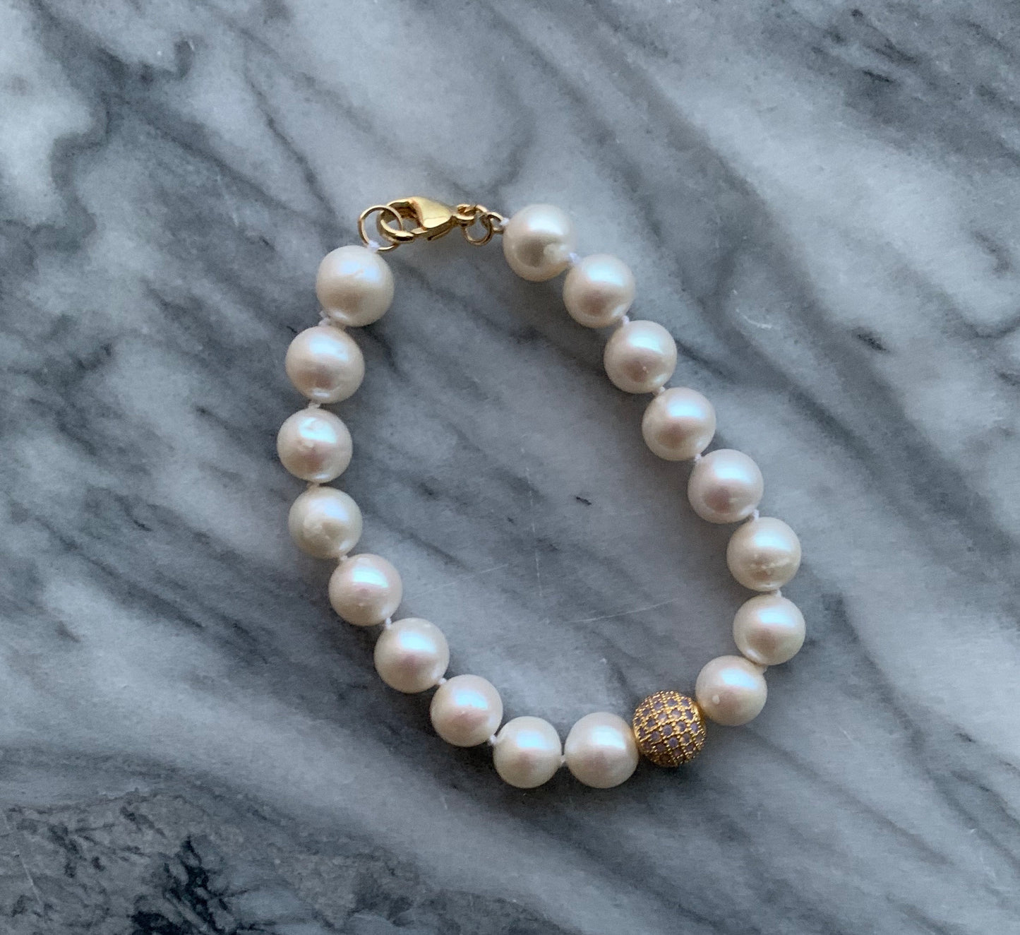 Big D Opal and Pearl Bracelet